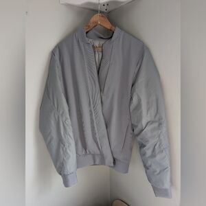 Lululemon Switch Over Bomber Sea Salt Men's Jacket Coat Sz Large